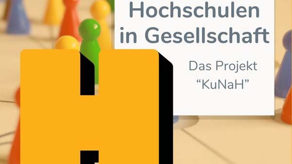 Quartier Zukunft-Alphabet mit dem Buchstaben H wie Hochschulen in Gesellschaft.