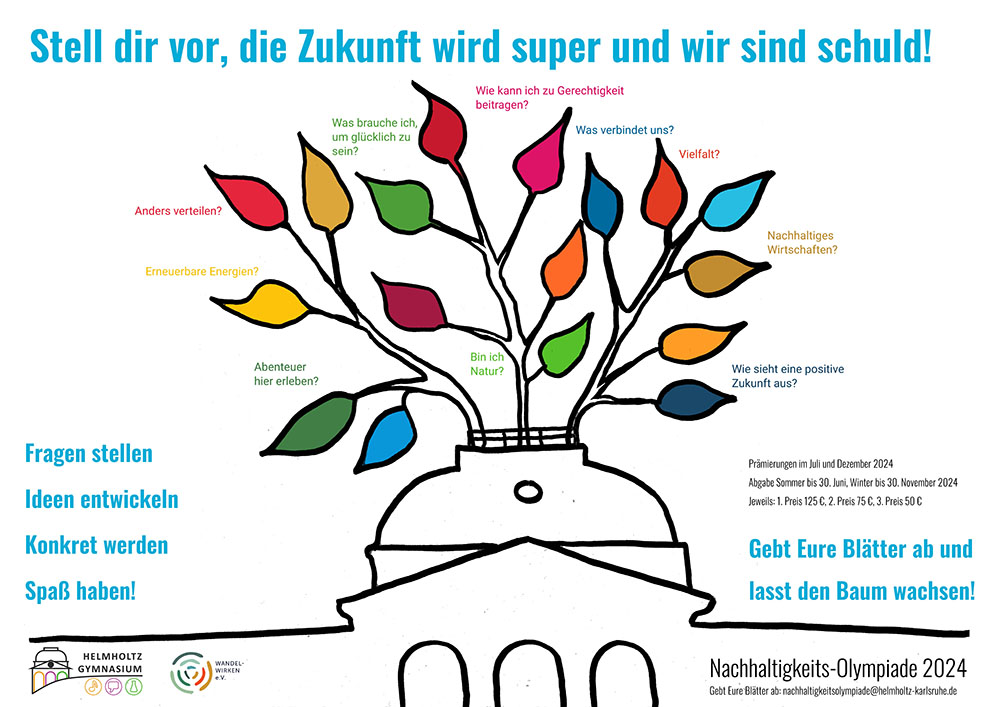 Helmholtz-Gymnasium Plakat Helmholtz