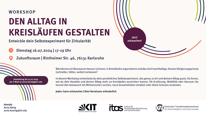 Poster Alltag in Kreisläufen