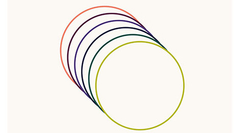 Mehrere Kreise übereinander