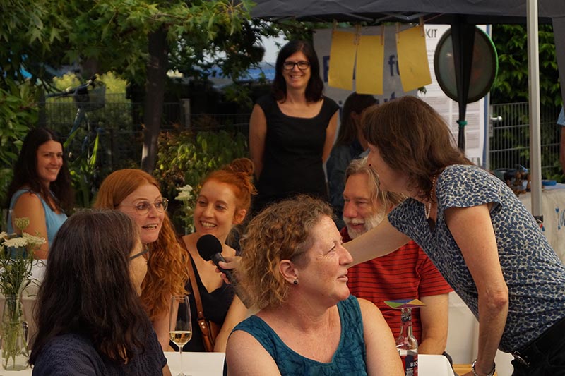 Auch das KAT-Team war selbstverständlich bei der Jubiläumsfeier des Zukunftsraums dabei.