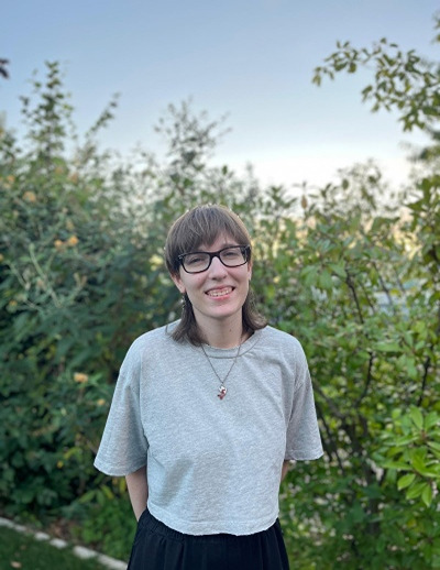 Ein Portraitfoto von Sarah