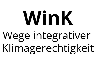 Logo vom Projekt WinK, Wege integrativer Klimagerechtigkeit